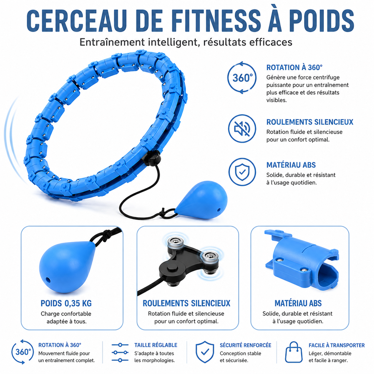Cerceaux Divio Loop lesté